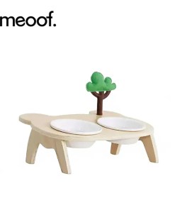 Meoof 小熊碗-雙碗(小樹)