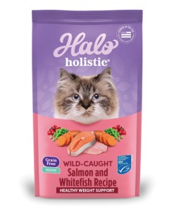 HALO 成貓無穀野生鮭魚燉白魚飼料