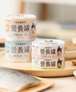 【汪喵星球】幼母貓營養罐-鱸魚雞(小罐80g)
